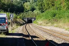 Le tunnel.