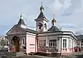 Vue de l'église de la Transfiguration.