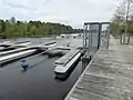 Le fleuve Oulujoki.