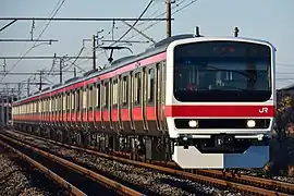 L'unique série 209-500 de la ligne Keiyō