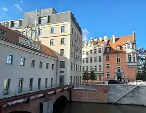 Moulin Maria dans Wyspa Młyńska we Wrocławiu (pl). Octobre 2022.