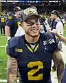 Blake Corum, running back et MVP offensif de la finale.