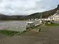 L'Aulne en crue à Port-Launay (7 février 2014).