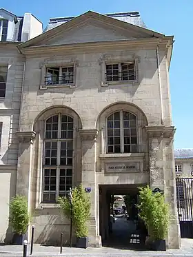 Le bâtiment concerné par l'explosion, photographié en 2011.