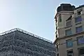 Nos&nbsp;1 et 2 : angles sur la rue Croix-des-Petits-Champs (nos&nbsp;9 et 11), en 2018.