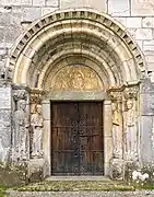 Le portail de la basilique