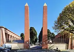 Entrée principale du cimetière Terre-Cabade de Toulouse