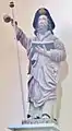 Statue de saint Jacques datant du XVIIe siècle.