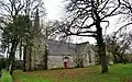 Chapelle de Gohazé : vue extérieure d'ensemble du placître.