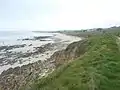 La plage de Mesperleuc.