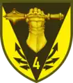 Premier insigne de la 4e brigade.