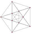 Projection orthogonale d'un 5-cellules rectifié (en)