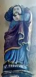 Statue de saint Trémeur.