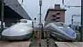 comparasion série 500 et N700 de face
