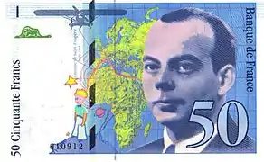 50 francs Saint-Exupéry