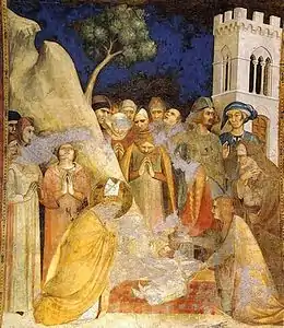 Miracle de l'enfant ressuscité