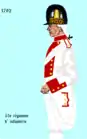 55e régiment d’infanterie de ligne de 1792 à 1794