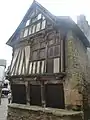 La maison du no&nbsp;4, rue Dom-Morice.