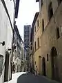 La rue Bicchieraia.