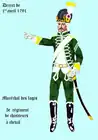 5e régiment de chasseurs à cheval per Décret von 1791