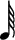 \new Staff \with {
\remove "Staff_symbol_engraver"
\remove "Time_signature_engraver"
\hide Clef
}
a'64