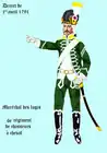 6e régiment de chasseurs à cheval par décret de 1791