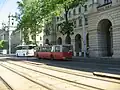 Ligne 70 sur Kossuth Lajos tér en 2011.