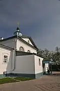 entrée de l'église classée..