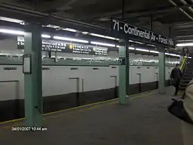 Image illustrative de l’article Forest Hills – 71st Avenue (métro de New York)