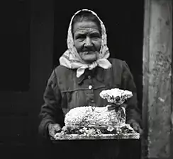 80e anniversaire, octobre 1951, Gorenja Vas pri Mokronogu (en)