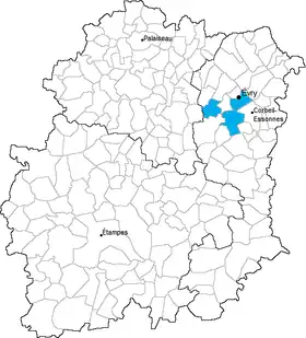 Canton d'Évry-Sud
