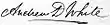 Signature de Andrew Dickson White