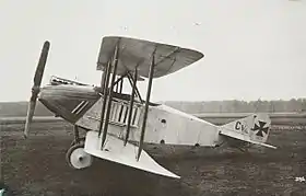 Vue de l'avion.