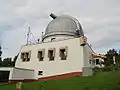 Bâtiment principal d'observation et administratif de l'observatoire de Modra.