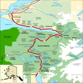 Image illustrative de l’article Seward Highway