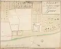 Carte de 1719 de Gresik et son fort hollandais.