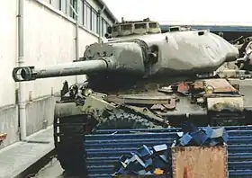 Photo du prototype AMX-30 ACRA