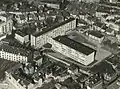 Vue aérienne du lycée Léonard Limosin à Limoges.