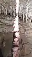 Stalagmite et stalactite