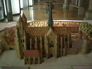 Abbaye Saint-Bénigne de Dijon (IXe siècle).