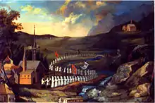 Ex-voto du pèlerinage des fidèles de Reillanne à Notre-Dame de Lure, milieu du XIXe siècle