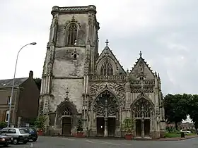 Portail de l'église Saint-Gilles.