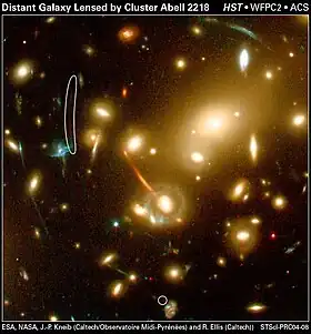 Image illustrative de l’article Abell 2218