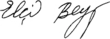 Signature de Aboulfaz EltchibeïƏbülfəz Elçibəy