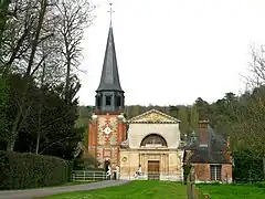 Vue de l'église.