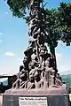 Le Pillar of Shame du Mexique en 2008, commémorant le massacre d'Acteal.