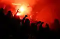 Ultras du Benfica Lisbonne.
