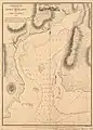 Carte de l'Amirauté : Port Morant en 1815.