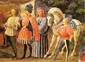 Adoration des mages de Paolo Uccello.