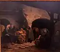 Chasseurs dans une auberge.